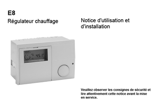 DRZONECCONTAA Zone controller configuration_E8.0634 FR 2.103-12 0317_Installation and operation manual_French download